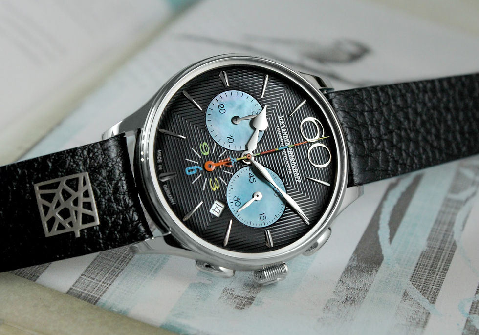 Miniaturbild: Alexander Shorokhoff Happy Second Chronograph limitierte Serie von 50 Stück