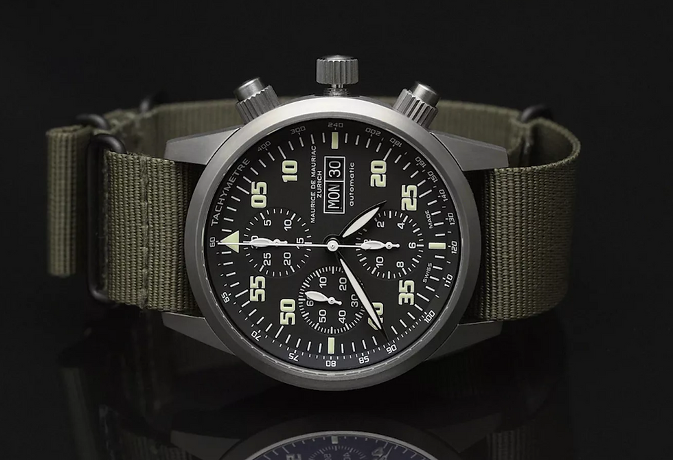 Miniaturbild: Maurice de Mauriac Chrono Modern Titanium