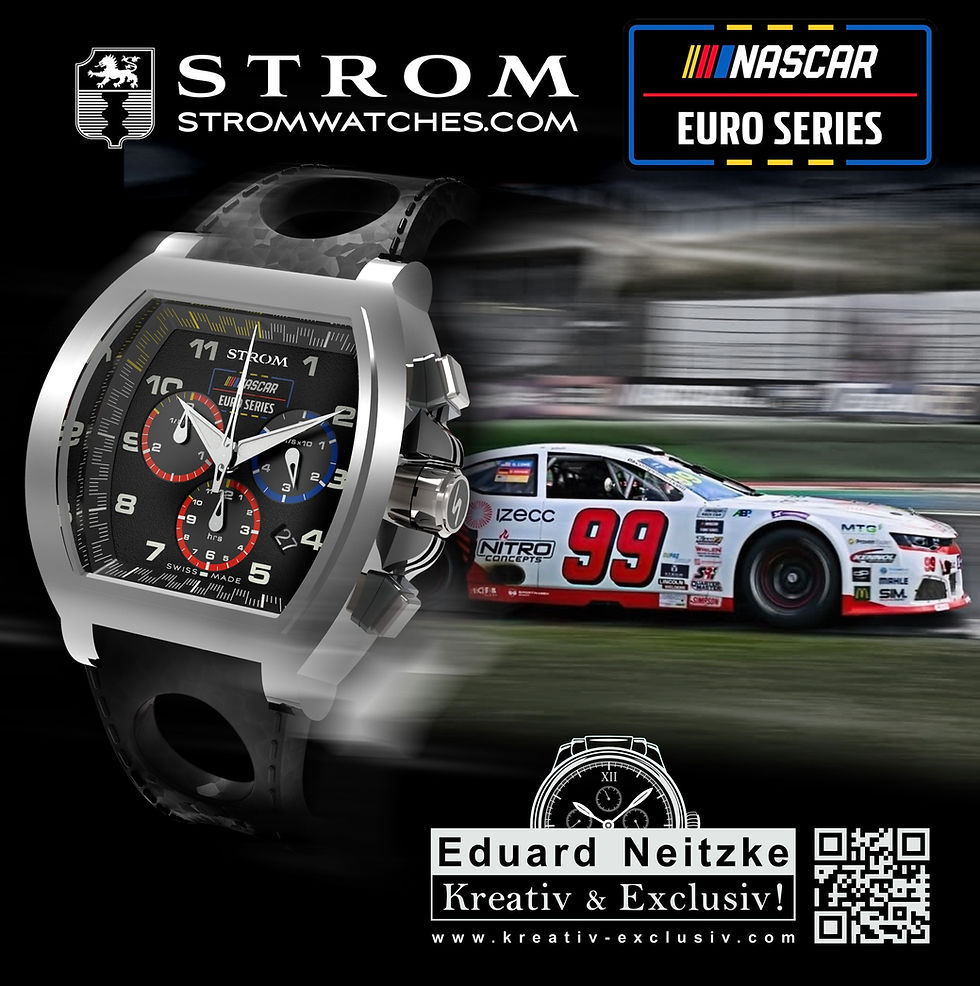 Miniaturbild: NASCAR EURO SERIES Chrono (by Strom Swiss Timepieces)