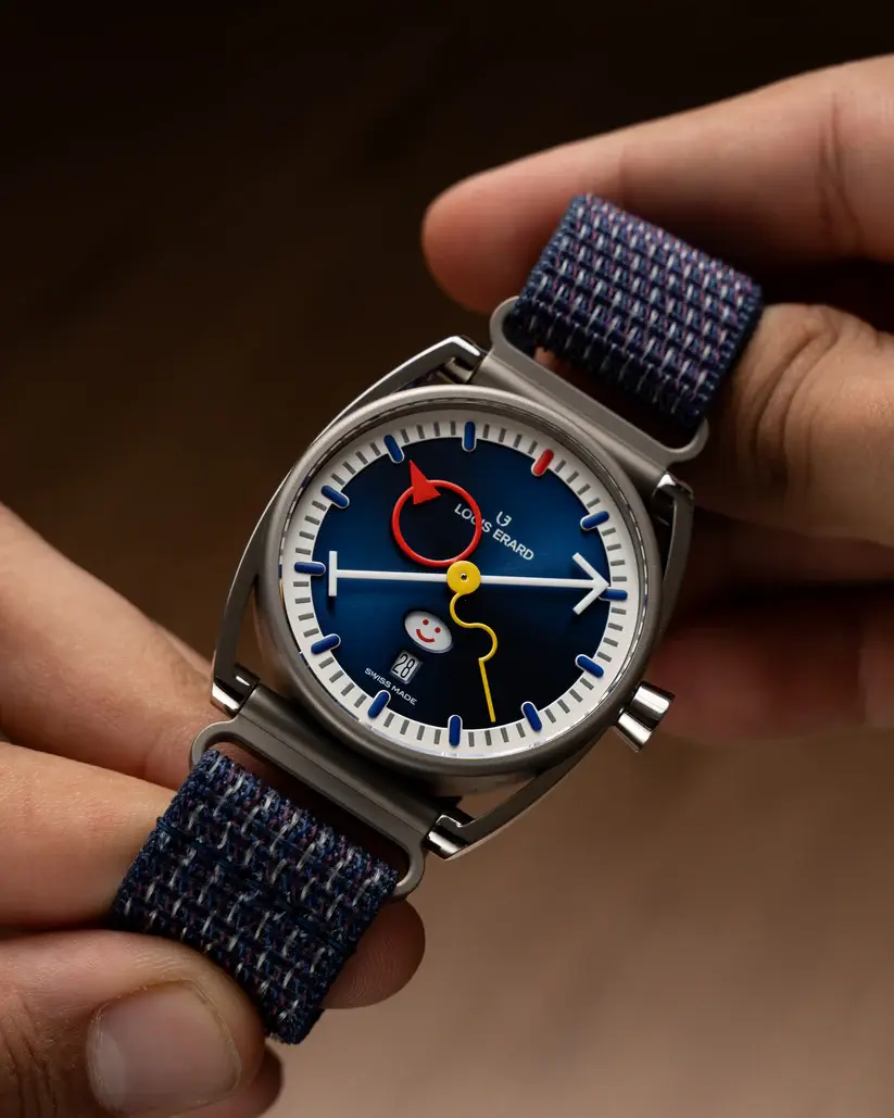 Miniaturbild: Louis Erard Alain Silberstein Smile-Day Blue