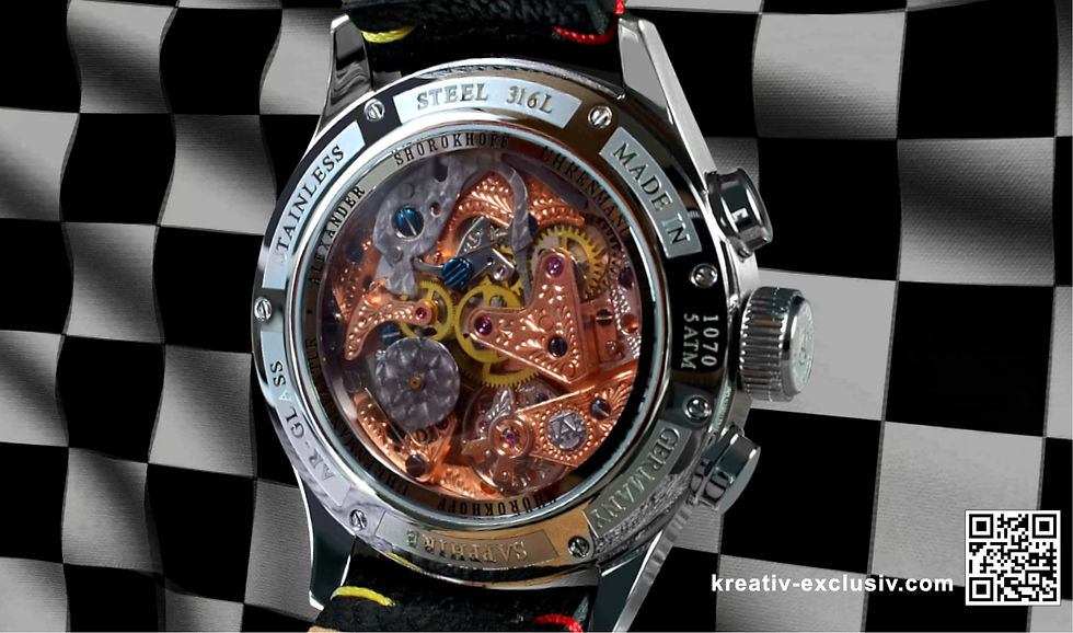 Miniaturbild: Alexander Shorokhoff Crazy Hands Chronograph Exklusiv limitierte Serie von 30 St