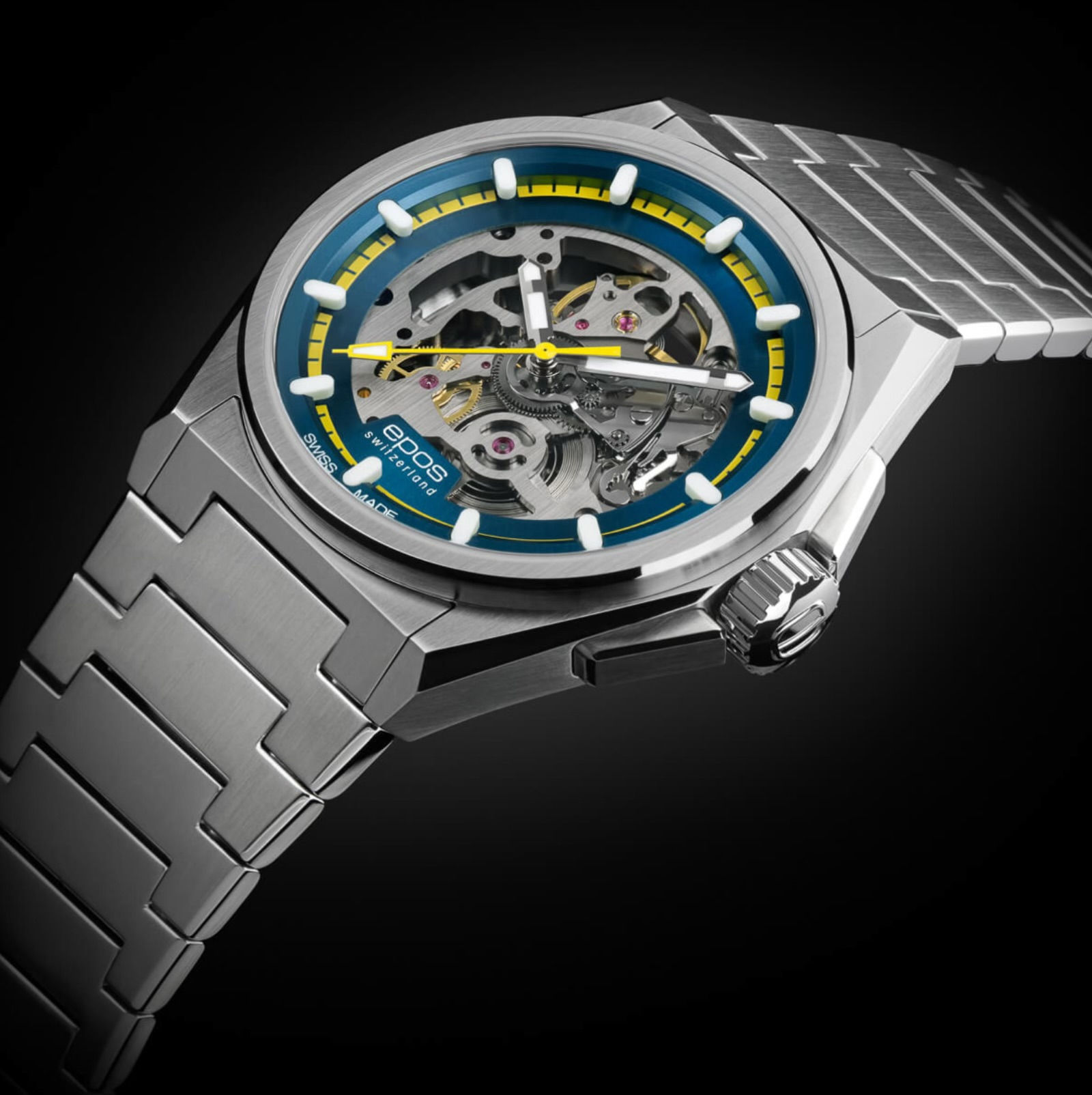 Epos Sport 3505 SK different colors and straps Rubber or steel