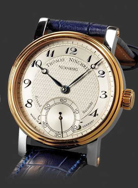 Thomas Ninchritz Grande Seconde Stahl/Gold