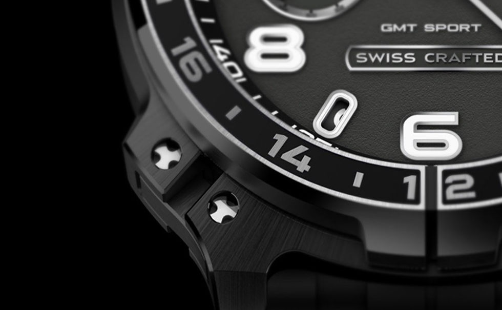 Miniaturbild: Mauron Musy GMT Sport Black Titanium