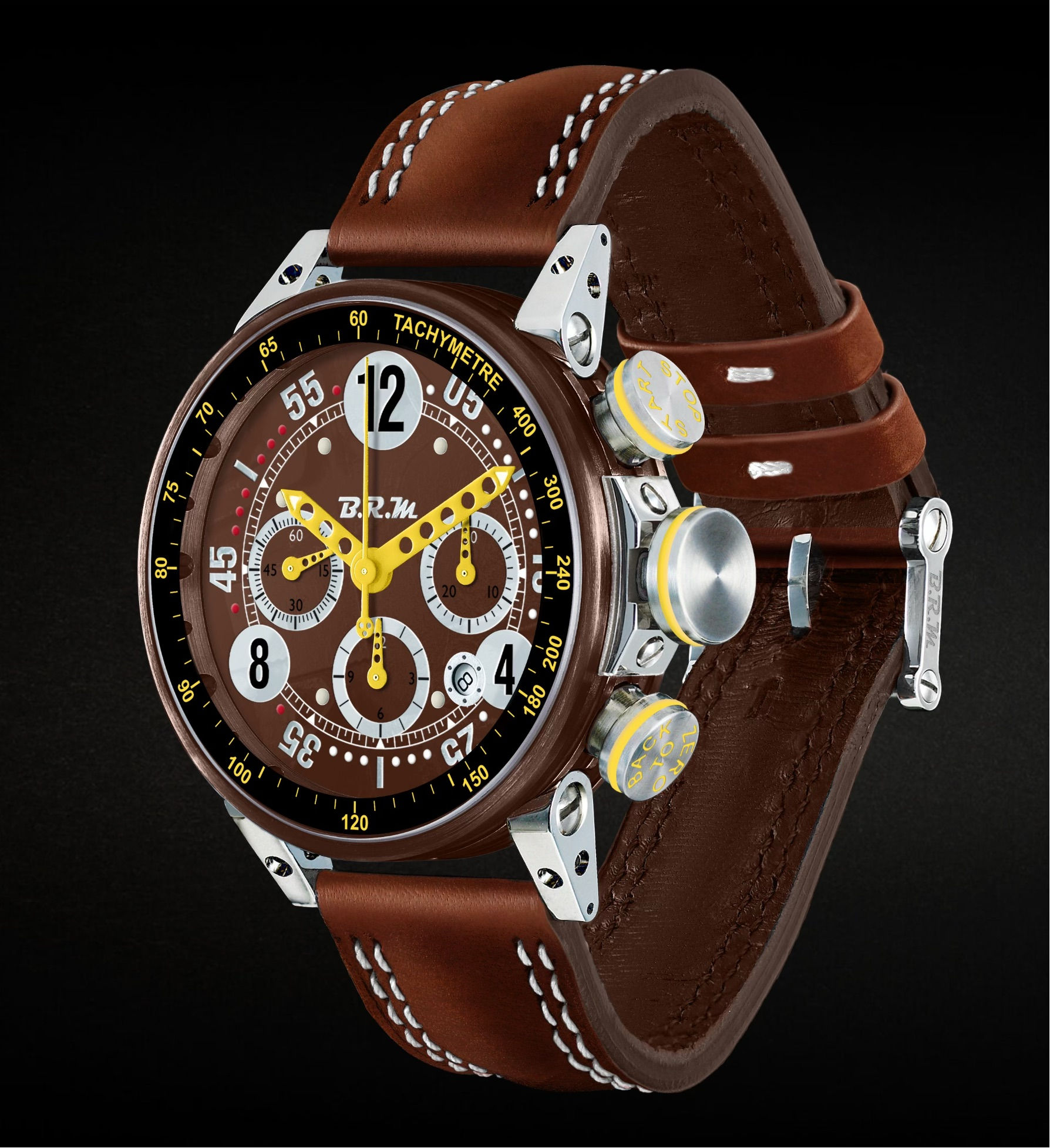 B.R.M V12-44 Chronograph V12-44-CHOCOLAT