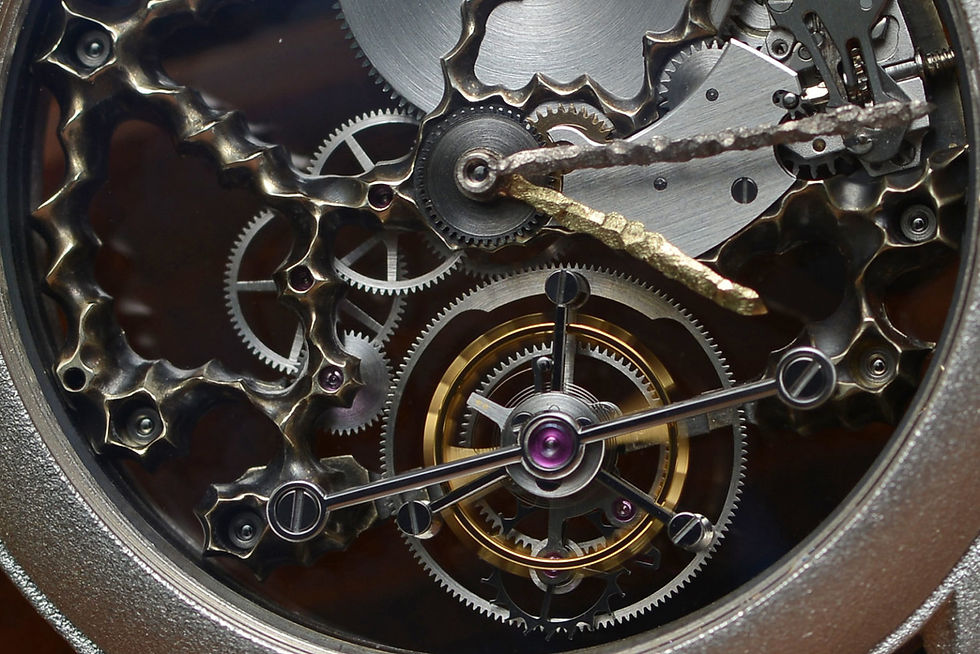 Miniaturbild: Kees Engelbarts Argentium extremly skeleton Tourbillon Piece Unique