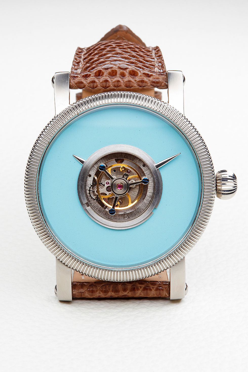 Miniaturbild: JoshSeine Luzern Zentral-Tourbillon Türkis Turquois Unique Piece