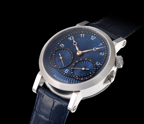 Miniaturbild: Benzinger GAP 1 "Deep Blue" mit eigenem Manufakturkaliber handguillochiert