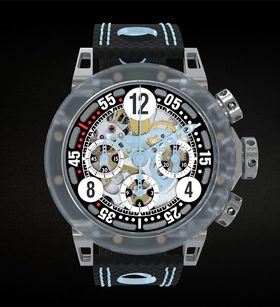Miniaturbild: B.R.M The lightest Automatic Chrono in the World
