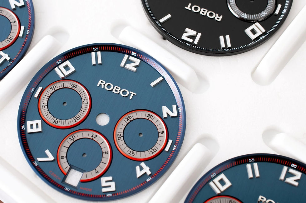 Miniaturbild: Robotic One Silver optional Blue or Black Dial