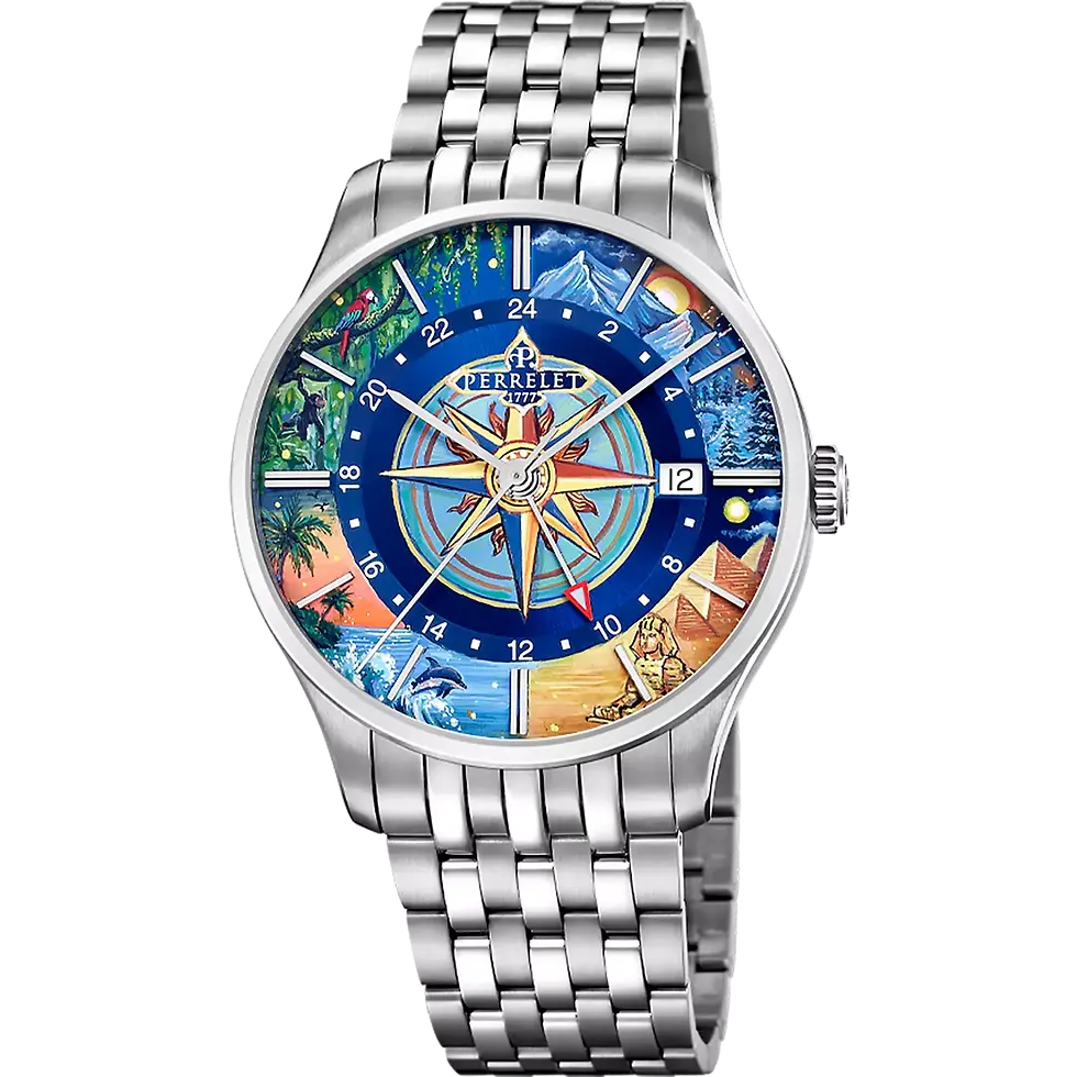 Miniaturbild: Perrelet Weekend GMT Atlas