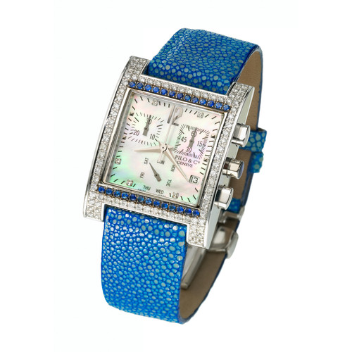 Pilo Co Diamond Illusione Options, pink, green, blue, yellow