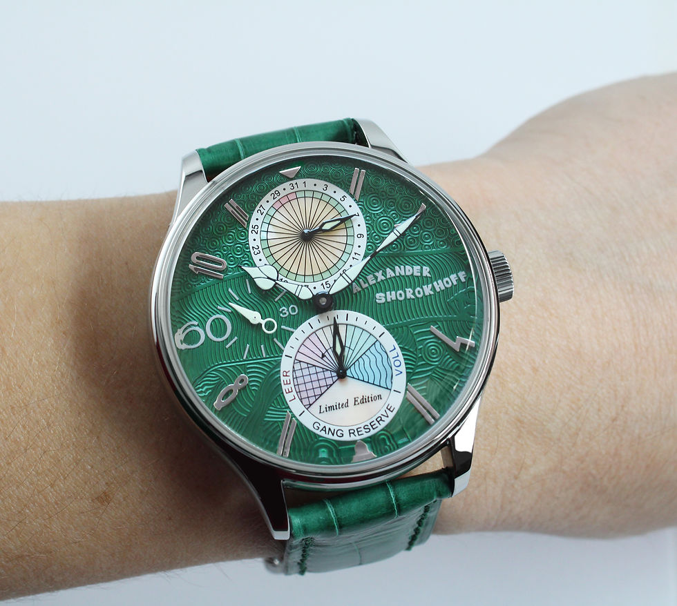 Miniaturbild: Alexander Shorokhoff Emotio Due Green Limited Edition 50 Stück