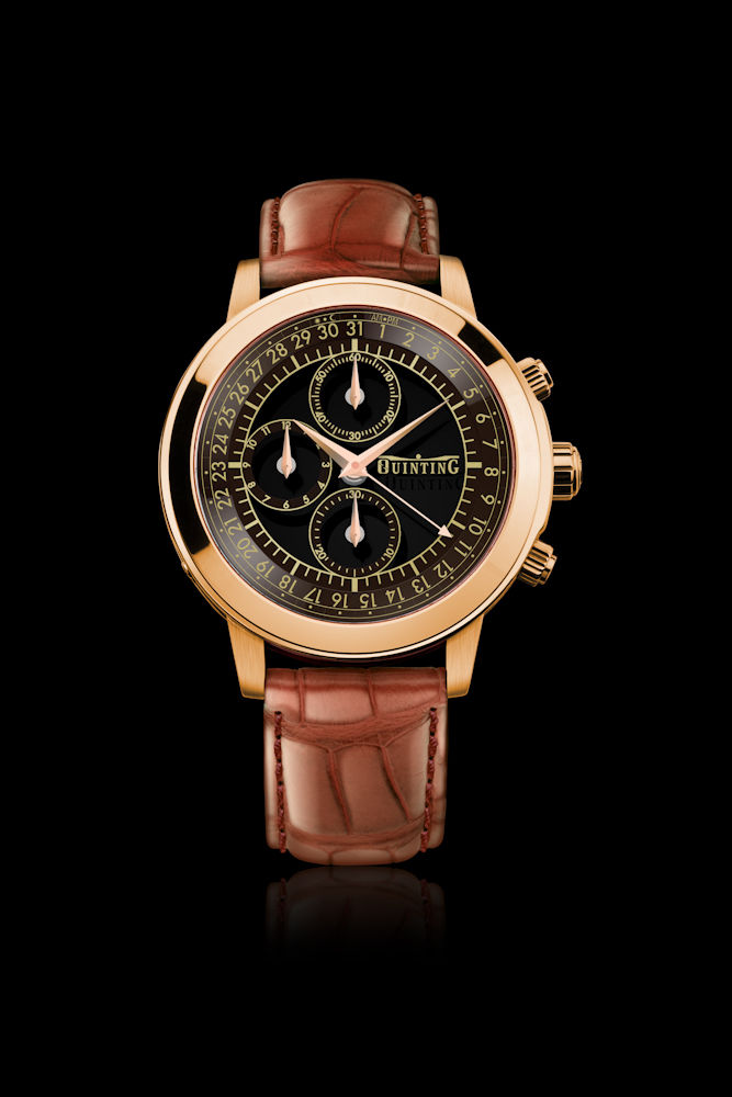 Miniaturbild: Quinting Mysterious Gold Chronograph 5 Optionen Yellow Gold