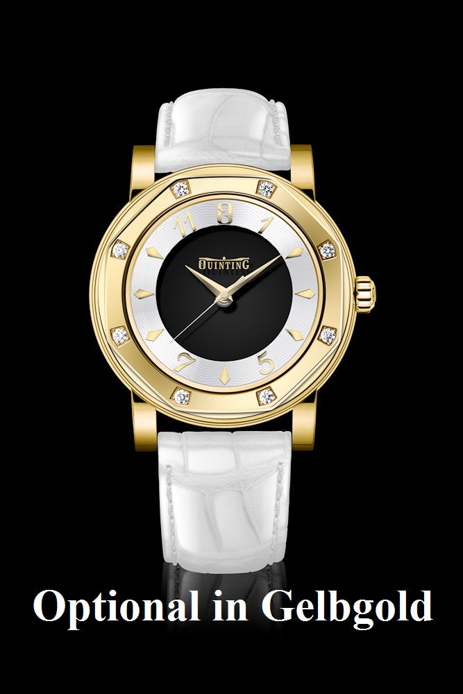 Miniaturbild: Quinting Cyclone in 10 Optionen RG +GG Octogonal 8 Diamonds 0.24 ct.
