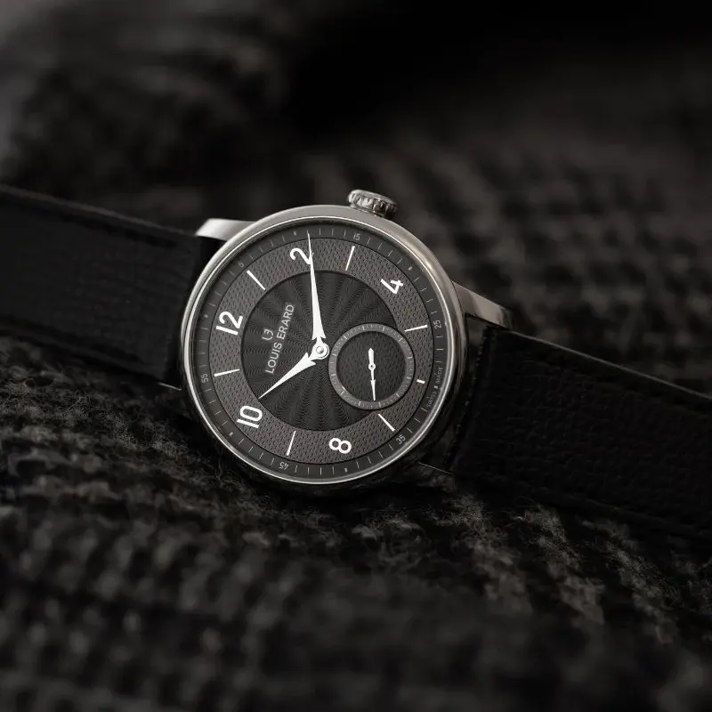 Miniaturbild: Louis Erard Petite Seconde Guilloché Anthracite Black