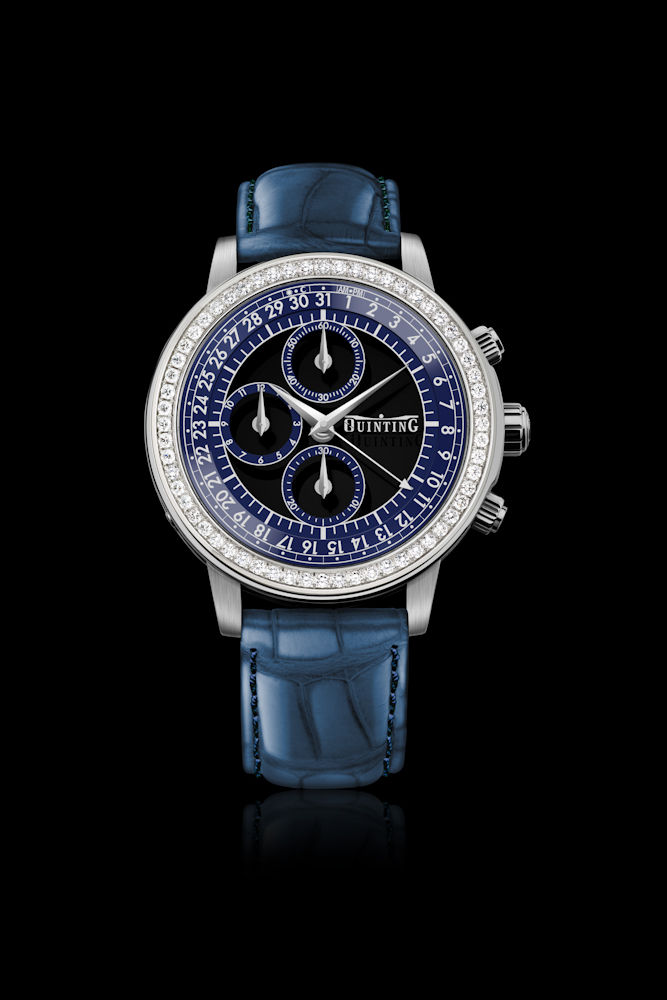 Miniaturbild: Quinting Mysterious Chronogr. 6 Optionen 60 Dia. 1.38 ct TW/ VVS
