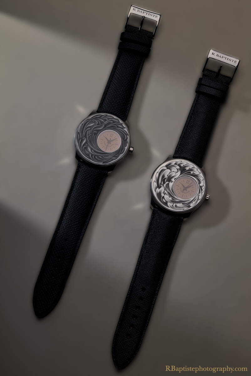Miniaturbild: RBaptiste Audace 40mm handcrafting with Gold Inlay verschiedene Motive jedes ein