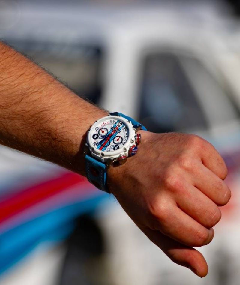 Miniaturbild: B.R.M Martini Racing BT12-45 Chronograph Limited Edition 25 pieces.