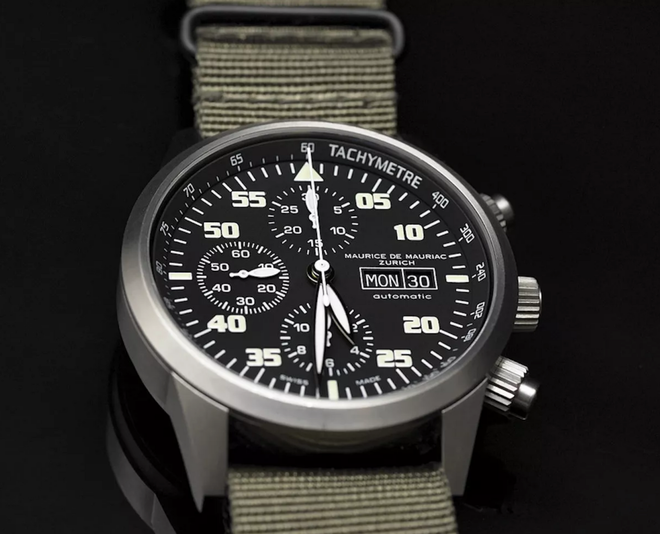 Maurice de Mauriac Chrono Modern Titanium