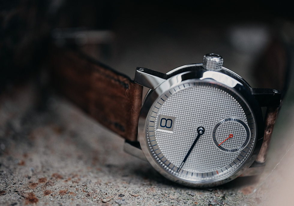 Miniaturbild: Clockwheels Uhrrad 04 Steel Springende Stunde, Jumping Hour handmade