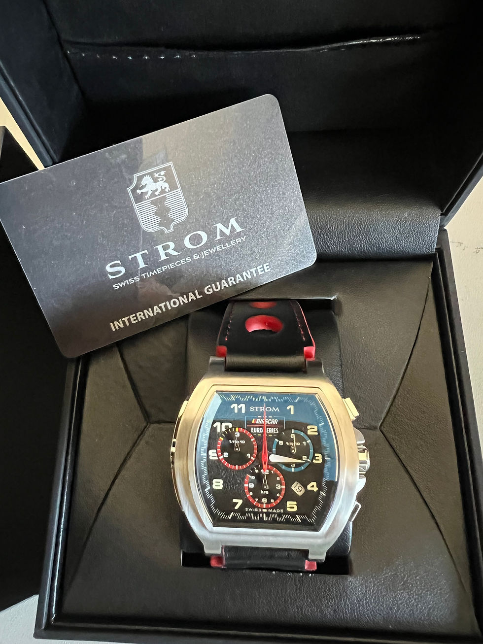 Miniaturbild: NASCAR EURO SERIES Chrono (by Strom Swiss Timepieces)