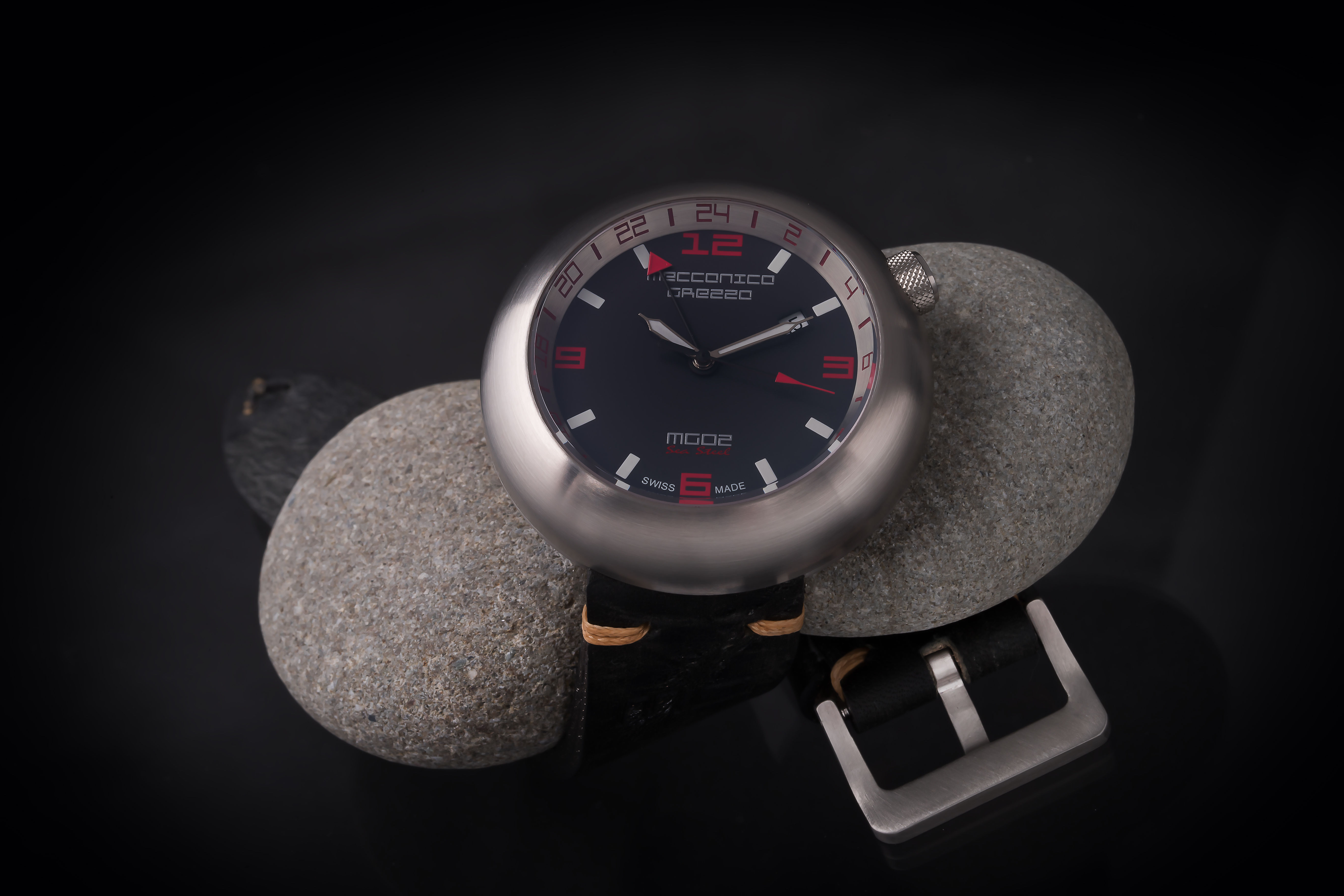 Meccanica Grezza MG02 "Sea Steel GMT"