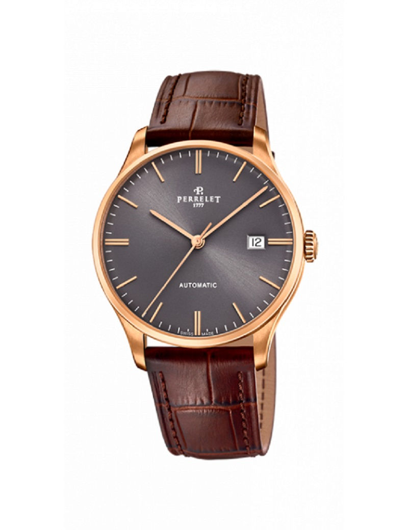 Miniaturbild: Perrelet Weekend Classic PVD Gold optional grau weiss und grün