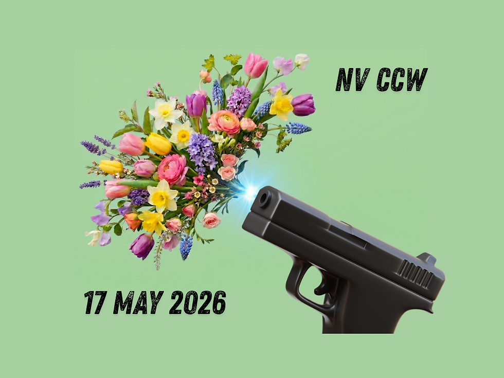 NV CCW Class May 17th - $90