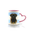 Thumbnail: Cane Corso Pink Heart handle Coffee Mug- Dog Lover Gift –Dog Mom