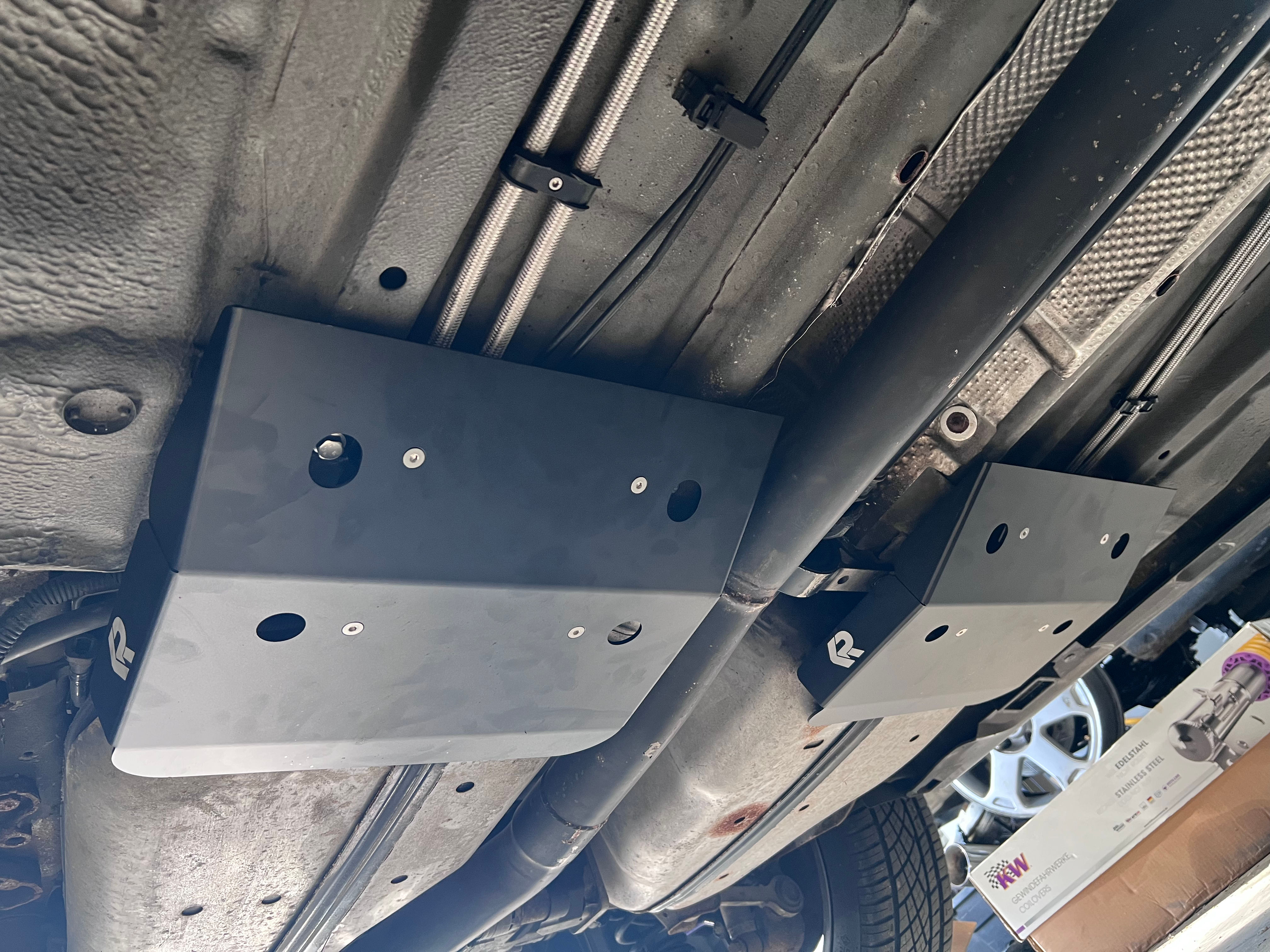 SAAB 9-3 XWD Fuel Tank Protective Plates