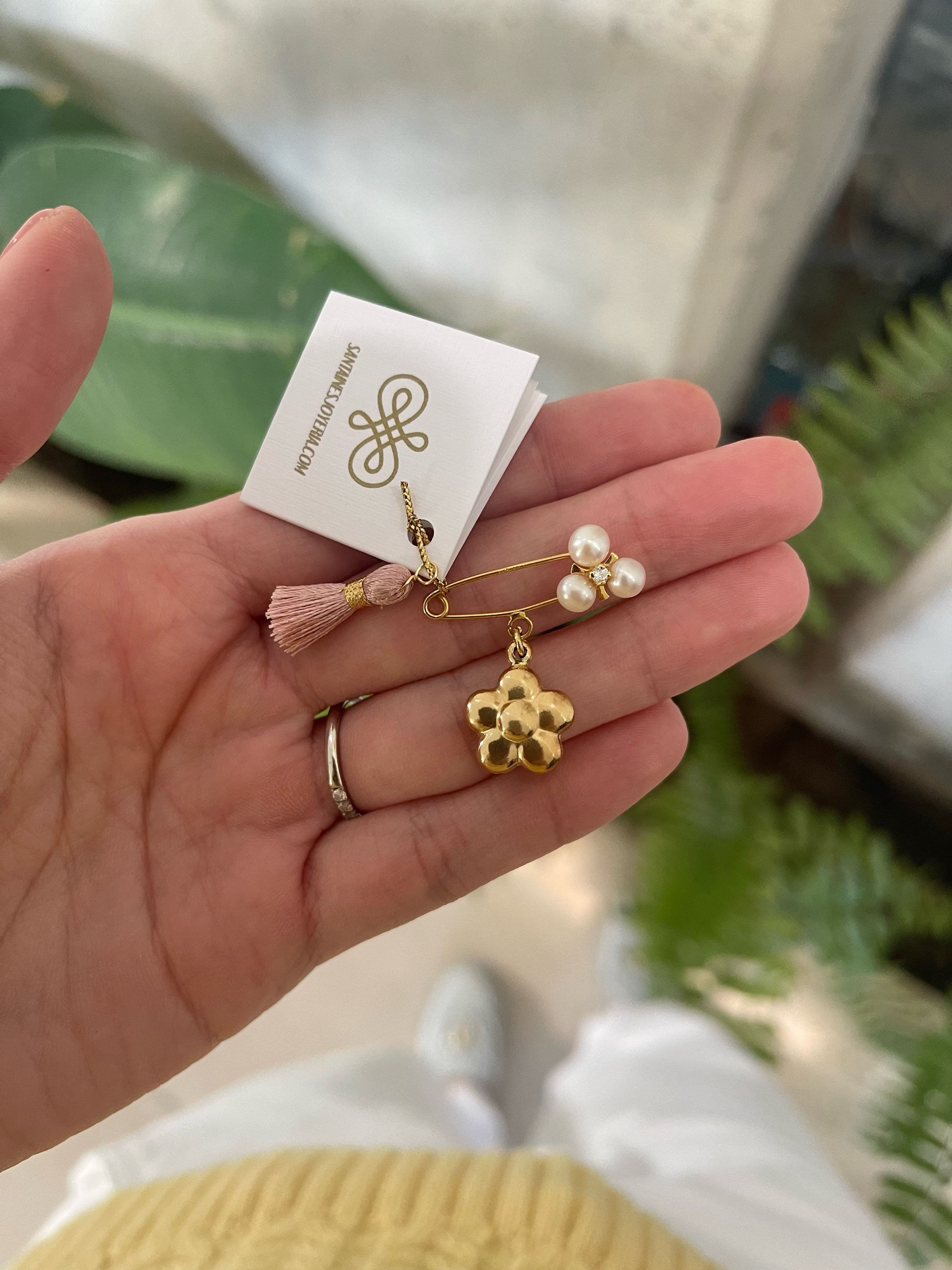 Set de joyería florecita