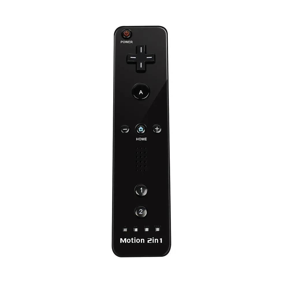 Thumbnail: 2 in 1 for Nintendo Wii Controller Set Optional Motion Plus Joystick Wireless