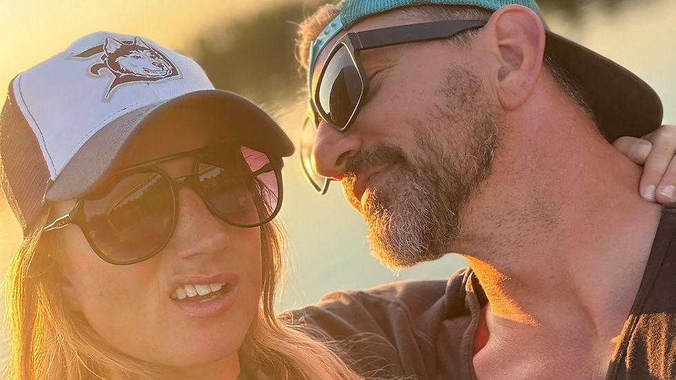 A couple having fun in life.