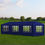 Miniaturbild: Partyzelt mit 8 Wänden 9 x 3 x 2,5 m blau