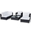 Miniaturbild: Gartensofa Set Poly Rattan