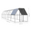 Miniaturbild: Outdoor-Hühnerkäfig 2x12x2 m Verzinkter Stahl