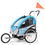 Miniaturbild: 2-in-1 Kinder Fahrradanhänger