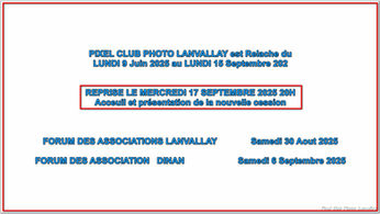 Rentrée Session 2025-2026