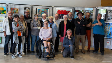 Exposition Annuelle 2023-2024-Salle des fêtes de Lanvallay les 25 et 26 Mai 2024