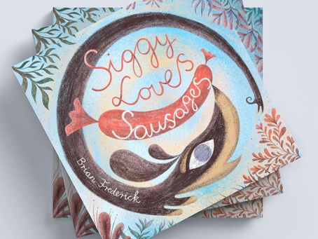 Siggy Loves Sausages by Brian Frederick {Book tour review} @brianfredauthor @lovebookstours