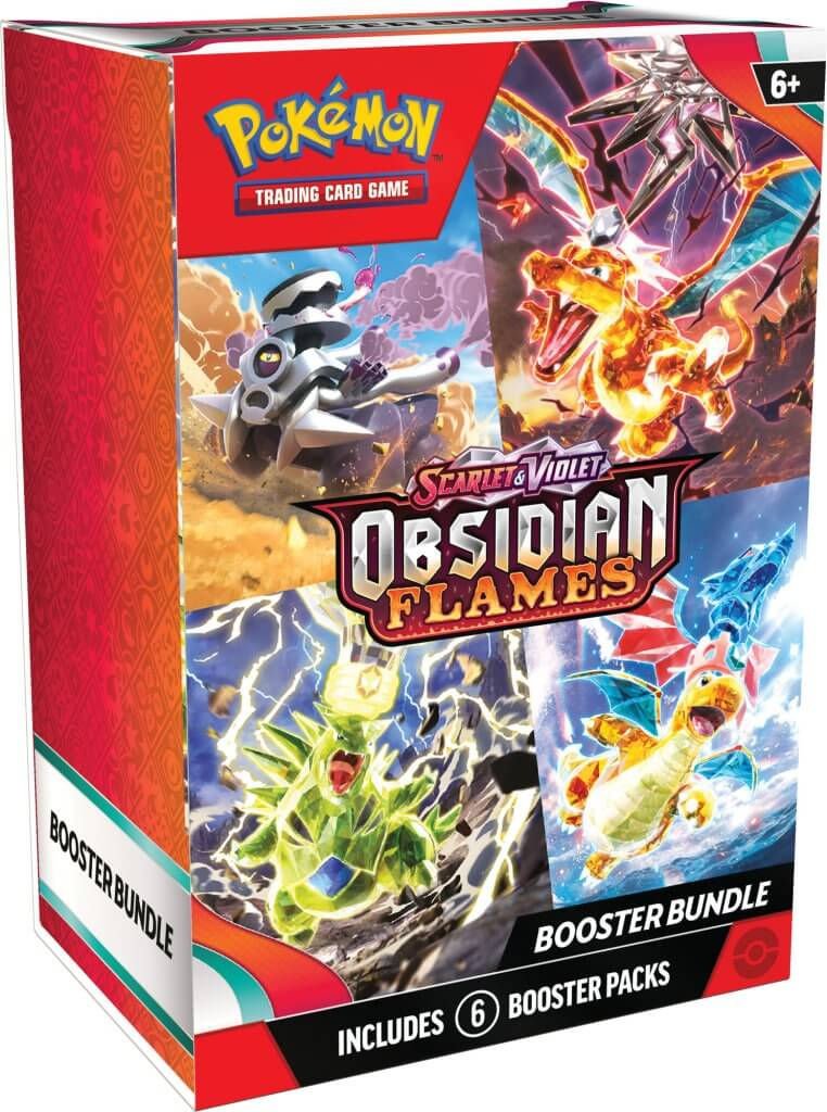 Pokemon: Scarlet & Violet 3 - Obsidian Flames | Booster Bundle (6 Packs)