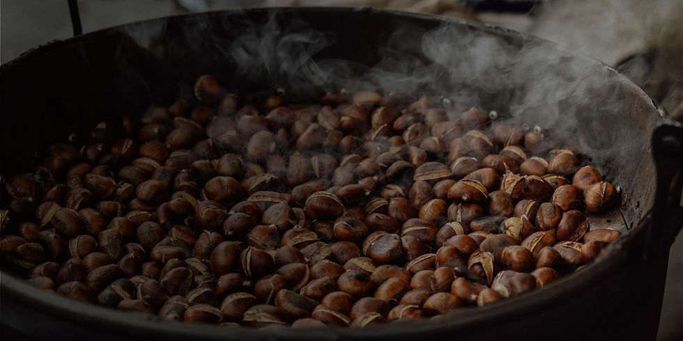 Fresh roasted chesntuts