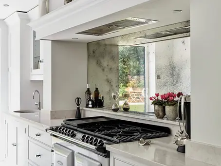 Antique Glass Mirror Splashbacks — Add Timeless Elegance to Your Kitchen