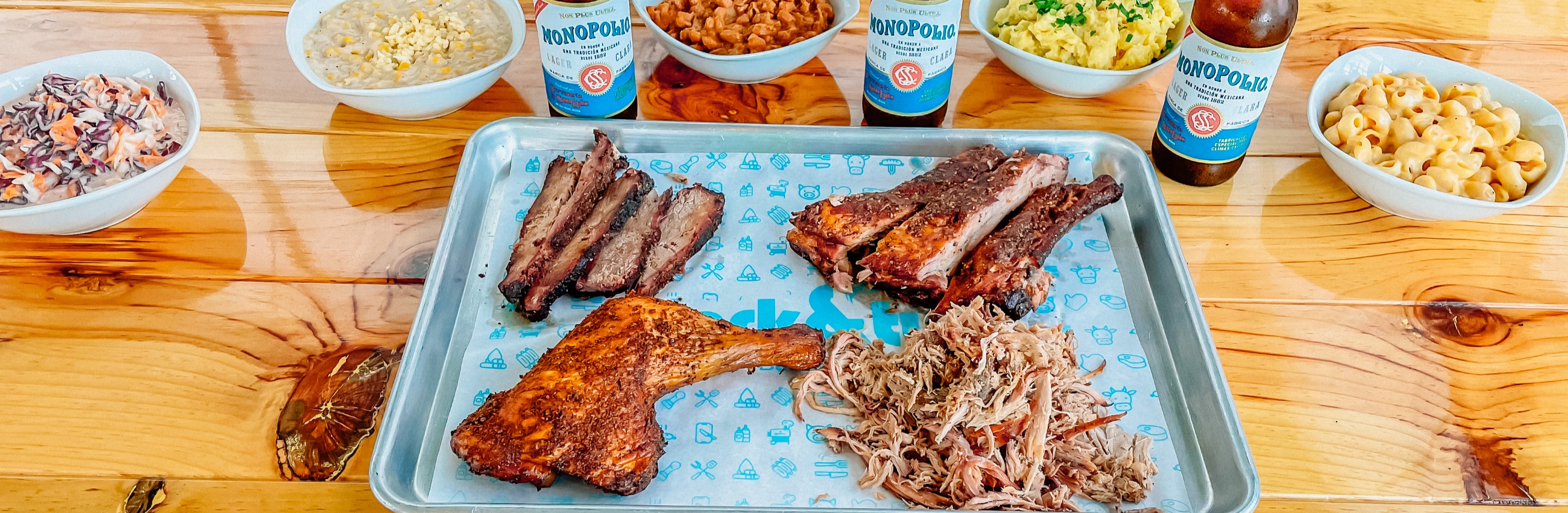 Arranged Food and Objects