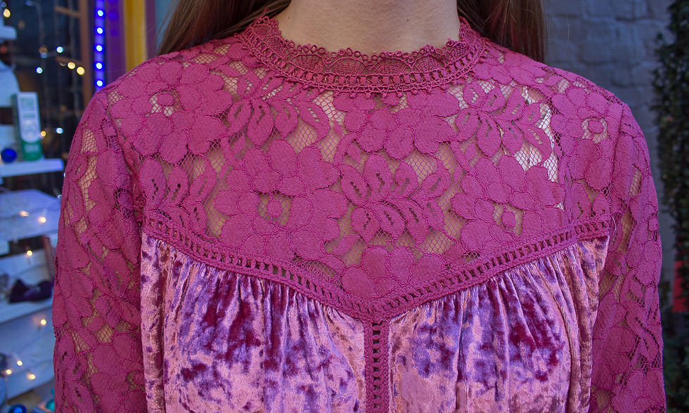Thumbnail: Pink Velvet Tunic