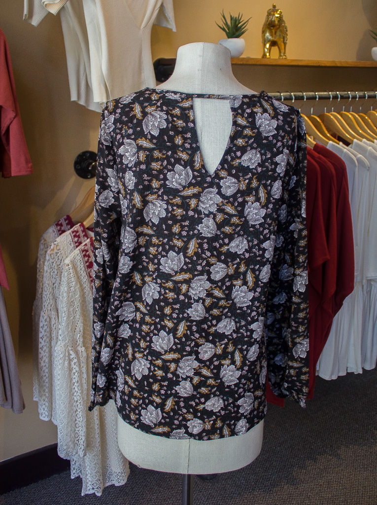 Thumbnail: Black Floral Top