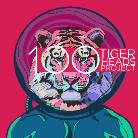 Tiger Heads NFTs x 100