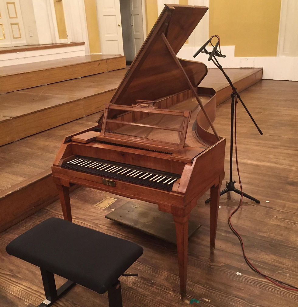 Mozart's piano