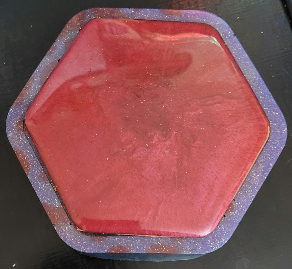 Thumbnail: Dice Holder & Coaster Set